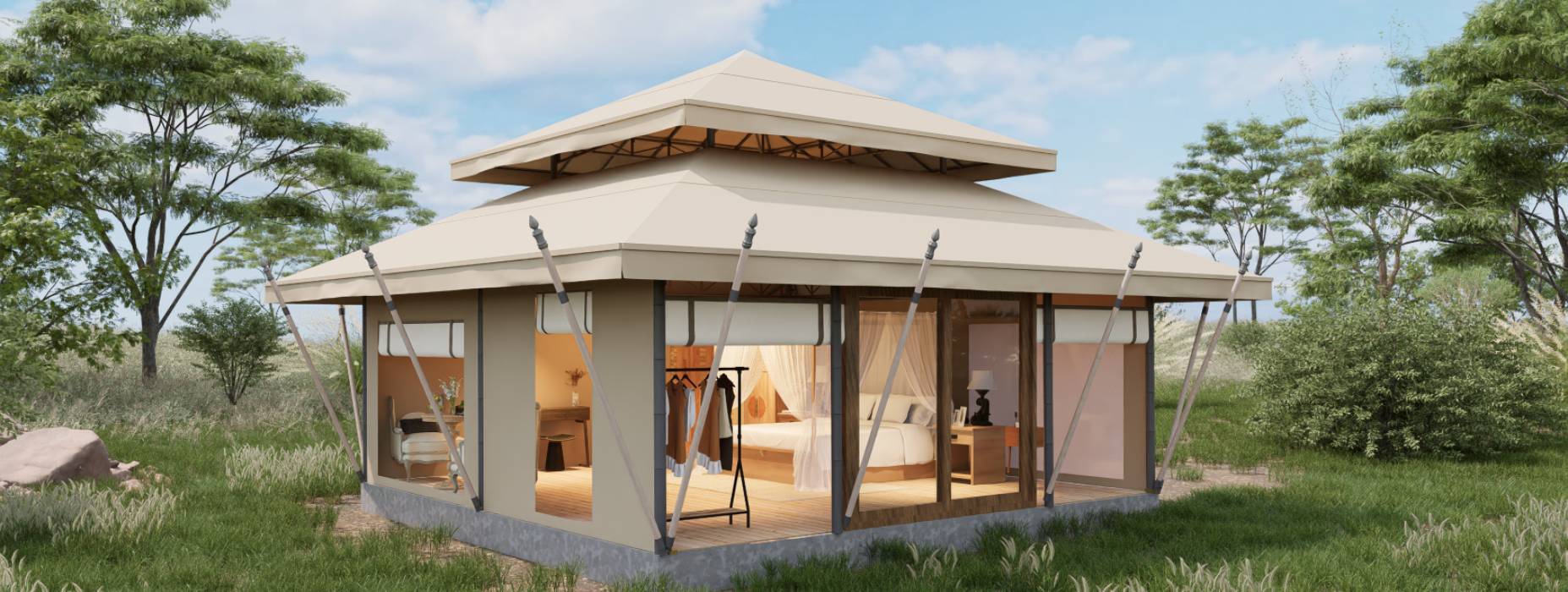 新兴区户外野奢帐篷